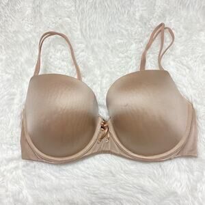 Victoria's Secret Nude Sz 34DD Very Sexy Balconet Bra Underwire Padded, 2257